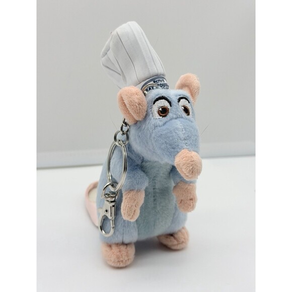 Disney Accessories - Disney Parks Epcot Chef Remys Ratatouille Adventure Plush Mouse Rat 5" Keychain